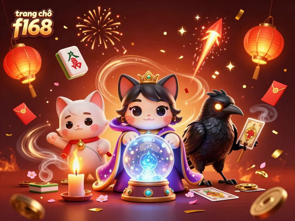 Engage with the thrilling atmosphere of trang chủ f168 featuring magical characters and dynamic casino elements.