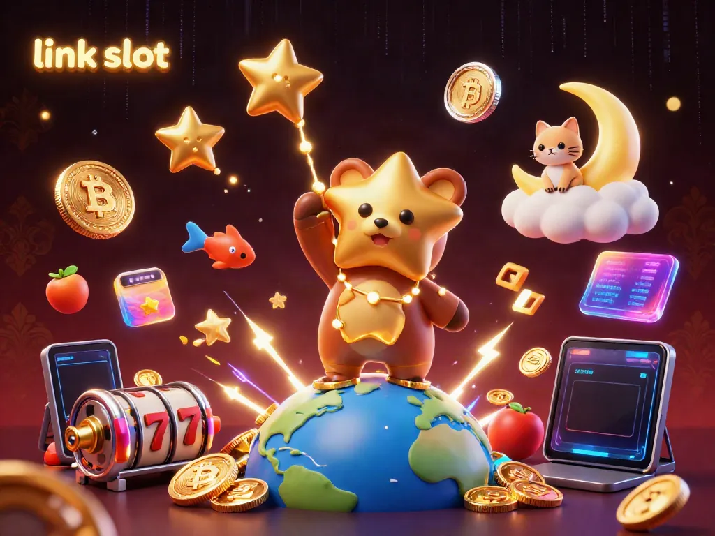 Feel the thrill with the link slot jackpot, combining cosmic elements and casino energy.